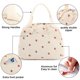 thumbnail image 5 of Bolsa de almuerzo Bluboon, aislante de pana, reutilizable, de gran capacidad, 5 of 9