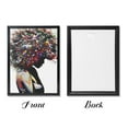 thumbnail image 6 of Aarocafa – Colorful Afro Silhouette Black Frame Canvas Poster – Bold Abstract Pop Art for Statement Spaces | Framed Canvas Art | Bold Pop Art | Black Frame Statement – 12x16in – Black Frame, 6 of 7