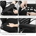 thumbnail image 6 of Ergonomic Memory Foam Office Chair Armrest Pads, Comfy Gaming Chair Arm Rest Covers for Elbows and Forearms Pressure Relief(Set of 2), Stretch Fit, 6 of 8