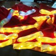 thumbnail image 4 of Coofit Christmas Santa Hat Festive LED Xmas Light up Hat Santa Claus Cap for Adult Kid, 4 of 10