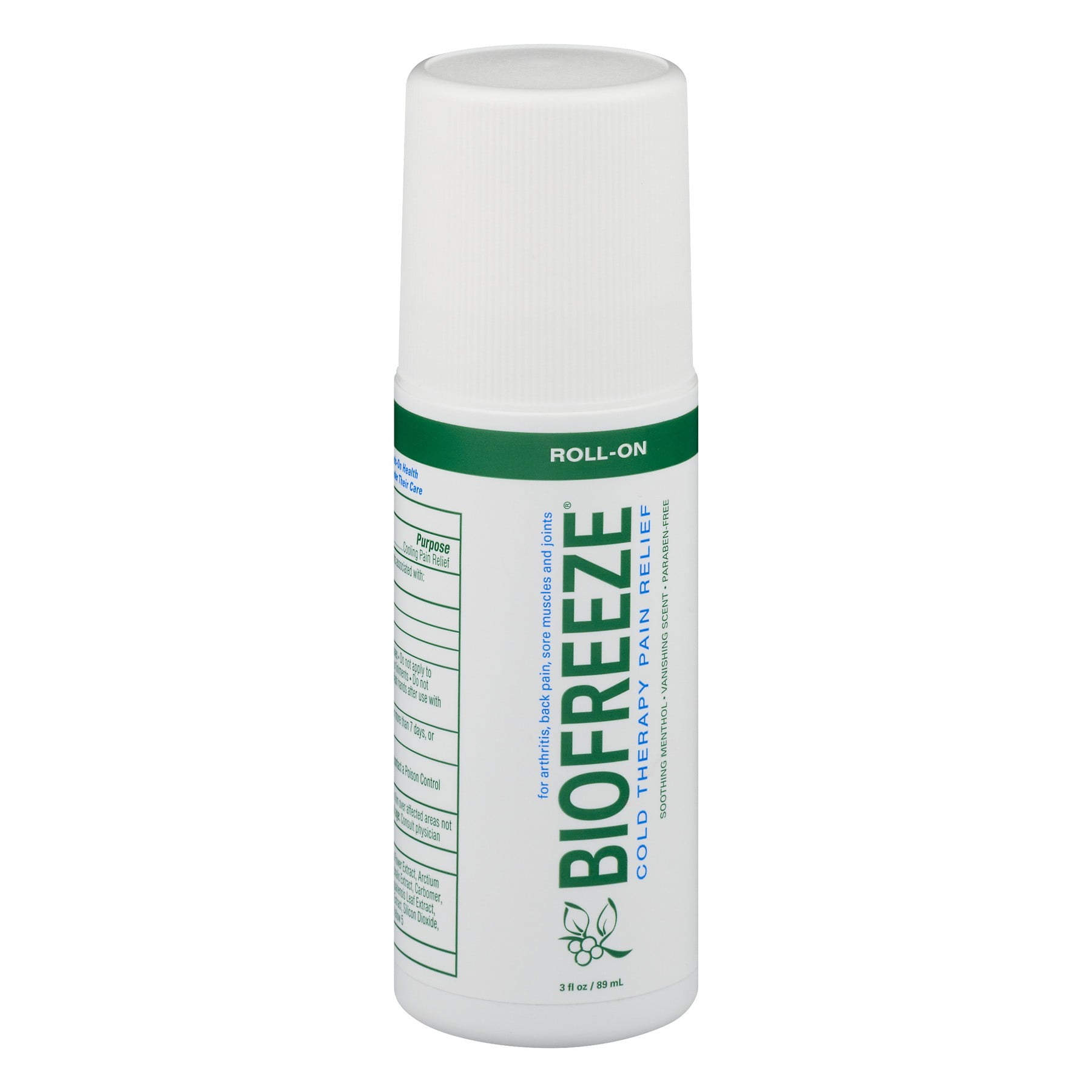 Biofreeze Roll On Cold Therapy Pain Relief Walmart Com Walmart Com