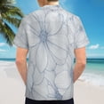 thumbnail image 6 of High Quality Hawaiian Shirts for Men Short Sleeve Aloha Beach Shirt Floral Summer Casual Button Down Shirts Blouses 7B448O, 6 of 7