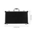 thumbnail image 4 of Microphone Box Small Carrier Pu Locking Hard Carrying Case Customizable Foam Storage, 4 of 6