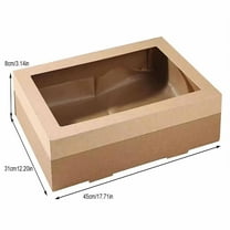 Lunch Box for Women Bento Box Disposable Picnic Box Kraft Paper Lunch Containers for Adults Paper Foldable Food Containers for College,Dorm,Office & Travel