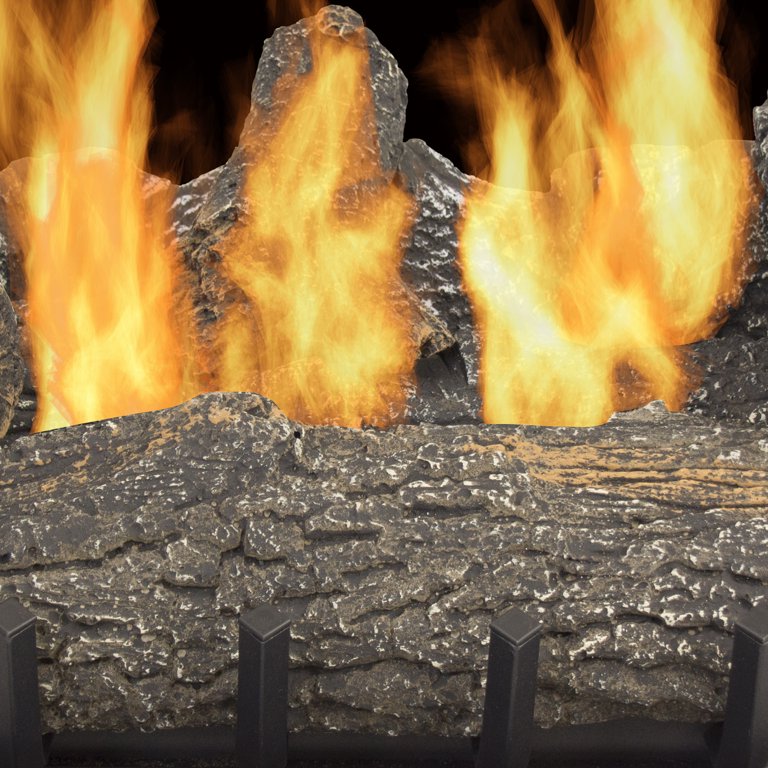 Pleasant Hearth VFL2-SO18DT 18 Southern Oak Vent Free Gas Log Set 30,000  BTU's - Walmart.com