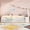 White, variant on Twin Size Wood Floor Bed with Guardrail, House-Shaped Headboard, Storage Cabinets, LED Lighting & USB/Type-C Charging Station, Low-Profile Bed Frame, No Box Spring Needed, Natural