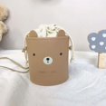 thumbnail image 1 of Asilo bebé barril oso conejito zorro hecho a mano niños usan cuerda bolso de un solo hombro bolso de mano para niños regalo, 1 of 6