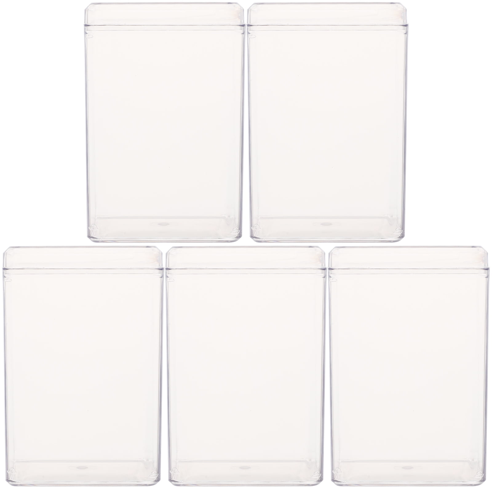 5pcs Action Figure Storage Box Plastic Single Cartoon Figure Doll