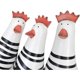 thumbnail image 5 of Juego de 3 figuras de pollo, adornos pequeños para el alféizar de la ventana de la cocina, esculturas extravagantes para la decoración del hogar, adornos divertidos para el escritorio, 5 of 5