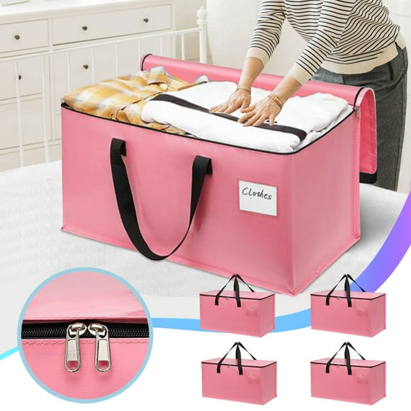 Sacs de Déménagement Grande Capacité Sacs de Rangement pour Bagages Pliables Portables Voiture Ménage Vêtements Sac de Rangement pour Couette
