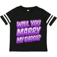 thumbnail image 3 of Inktastic Will You Marry My Daddy (purple) Boys or Girls Toddler T-Shirt, 3 of 5