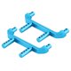 thumbnail image 2 of Compatible con los modelos WLtoys A959, A979, A969 Soporte de carcasa de aleación de aluminio azul para camiones RC 1/18, 2 of 8