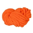 thumbnail image 4 of Hilo De Chenilla Grueso, Fibras Acrílicas Gigantes Lavables Para Manta, Cojín, Color Naranja Sunnimix Hilo de chenilla grueso, 4 of 8