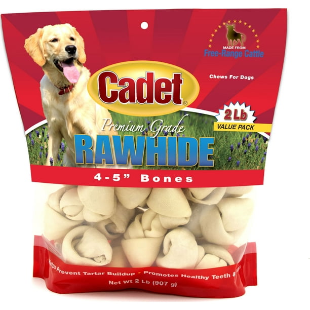 Rawhide Knotted Bone 45in Value Pack