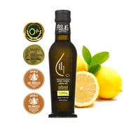 Pellas Nature, Organic Lemon Infused Greek Extra Virgin Olive Oil, 2022 Gold Award Winner, 8.5 oz Bottle