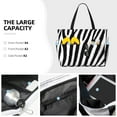 thumbnail image 3 of Disketp Zebra Bolsa de Playa de Gran Capacidad, Bolso Impermeable y a Prueba de Arena para Mujer, Ideal para Playa, Piscina y Natación, 3 of 7