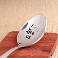 thumbnail image 5 of Wedding Gift for Wife Husband | I Love Us Engraved Spoon Gift for Couple | Valentine Gift for Girlfriend from Boyfriend | Christmas Birthday Holiday Gift for Men Women, 5 of 5