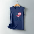 thumbnail image 5 of Nrmvnmi Tank Top for Women Patriotic Sleeveless Shirts 4th of July Tank Shirt American Flag Shirt Tees Mothers Day Gifts, 5 of 5