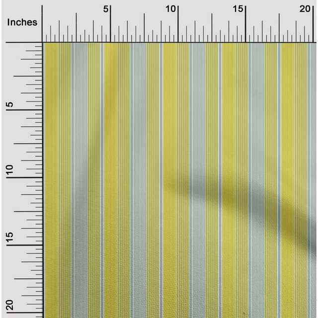 oneOone Tissu Jersey Viscose Multicolore Rayé Tissu de Couture BTY 60 Pouces de Large
