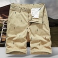 thumbnail image 2 of Akafmk Summer Cargo Shorts for Men Casual Work Shorts Relaxed Loose Fitting Outdoor Hiking Fishing Shorts with Multi Pockets, Sizes S-3XL, 2 of 3