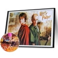 thumbnail image 2 of Taladro de pintura de diamantes Serie de personajes de Harry Potter Kits de bricolaje Decoración redonda completa Hugtrwg Para estrenar, 2 of 9