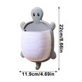 thumbnail image 3 of EGNMCR Storage and Organization Storage Bins Closet Organizers and Storage Toilet Toothbrush Toothpaste Comb Rack Bathroom Punching Wall Hung Toilet Washstand Razors Storage Box storage boxs, 3 of 7
