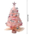 thumbnail image 2 of Christmas Tree Pink Artificial Christmas Tree With Lights Including Christmas Decorations Flocking Perfect Christmas Decorations For Home, 2 of 2