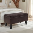thumbnail image 2 of Pemberly Row Ottoman in Espresso, 2 of 8