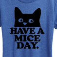 thumbnail image 3 of Instant Message - Have A Mice Day - Women's Short Sleeve Graphic T-Shirt, 3 of 6
