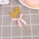 thumbnail image 5 of 20 Adornos para Tarta con Forma de Carrusel, Delicados Adornos para Cupcakes y Postres, Decoración para Fiestas y Cumpleaños (Lazo Rosa), 5 of 7