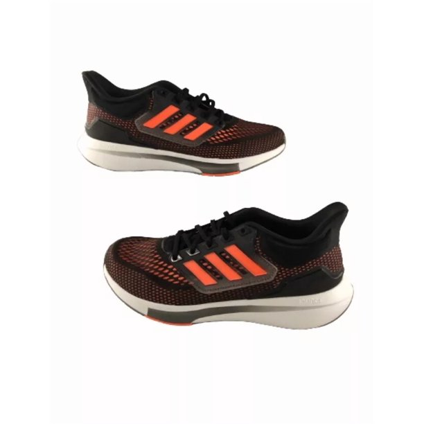 Adi - das EQ21 Run Mens Size 8 Bounce Running Gym Training Shoes Blk Org GY2193