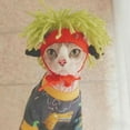 thumbnail image 4 of Cartoon Design Knit Cute Dog Hat Soft Cat Hat, Funny Punk Dog Hats and CatHat, Halloween Christmas Party Costume Head Wear Accessories for Puppy Cats Kitten Small Dogs Small Animals, 4 of 8