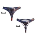 thumbnail image 3 of Balery Astronaut In Cosmic Garden Tangas de Algodón para Mujer con Estampado – Ropa Interior Sexy, Transpirable, G-string-X-Large, 3 of 6