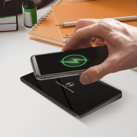 ajkijo 2-in-1 Wireless Charger 15W Fast Charging Portable Magnetic Dual Phone Fast Charging ABS Wireless Charger Clearance Black ajkijo 2-in-1 Wireless Charger 15W Fast Charging Portable Magnetic Dual Phone Fast Charging ABS Wireless Charger Clearance Black