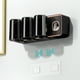 thumbnail image 4 of pstuiky Portacepillos de dientes para baño soporte de pared para cepillos de dientes con dispensador de pasta dental vaso y bandeja., 4 of 6