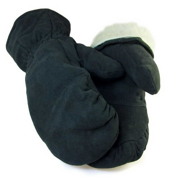 Northstar Mens Deerskin Buttersoft Mit Black Removable Liner 4" Gauntlet 065B