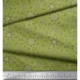 thumbnail image 3 of Soimoi Crepe Silk Fabric Flower Artistic Print Sewing Fabric Yard 42 Inch Wide, 3 of 3