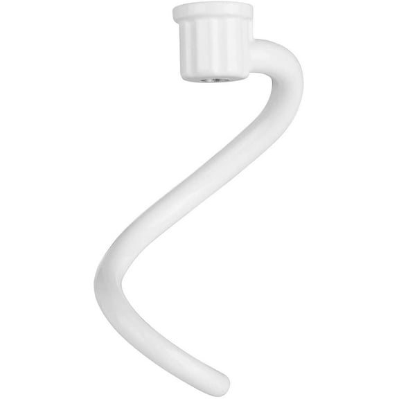 Spiral Dough Hook Replacement for Kitchen Aid Mixer - Coated Dough Hook for K5SS K5A KSM5 KS55 Pro 600, Dough Attachment for Kitchen aid Lift Stand Mixer, Work with kitchen Aid 5 qt / 6 qt Lift