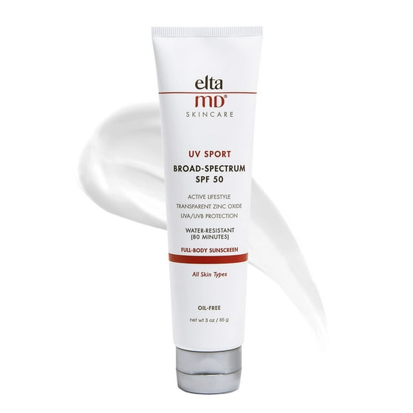 Protector solar EltaMD UV Sport Body SPF 50, 90 ml, resistente al sudor