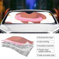 thumbnail image 4 of Kdxio Sloth with Donuts1 Print Front Windshield Sun Shade,Folding Auto Sunshade for Car Truck SUV-Small, 4 of 7