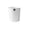 C White, variant on Small Plastic Trash Can No Lid Mini Desk Trash Can for Bedroom Bathroom Kitchen Dorm Room Office, White Compact Small Wastebasket for Indoor Home Daily Use
