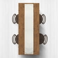 thumbnail image 3 of Creative Products Tile Pattern Cream 4 16 x 72 Poly Twill Table Runner, 3 of 3