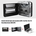 thumbnail image 3 of Reproductor de casetes Hakeeta EC218, conversor de cinta a MP3 con USB, 3 of 9