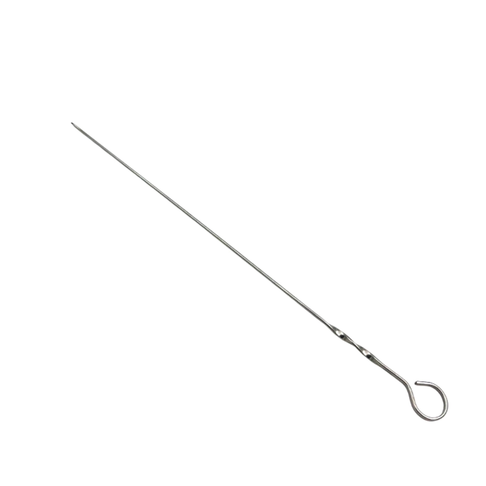 10Pcs 15.7 Inch Grilling Skewer Stainless Steel BBQ Skewers for Kebabs Veggies & Meats Grill Accessory Metal Skewer for Grilling Kabob Skewer BBQ Barbecue Skewer Grilling Skewers Set