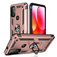 thumbnail image 1 of Aggxpf Compatible with Motorola Moto G Play 2023/Moto G Pure/Moto G Power 2022, Dropproof Phone Case with Ring Car Mount Kickstand (Rose Gold), 1 of 5