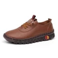 thumbnail image 4 of Sonducket Zapatillas de deporte Zapatos de mujer Mocasines de plataforma Zapato plano Zapato amigable con la piel Type4 NO4, 4 of 6