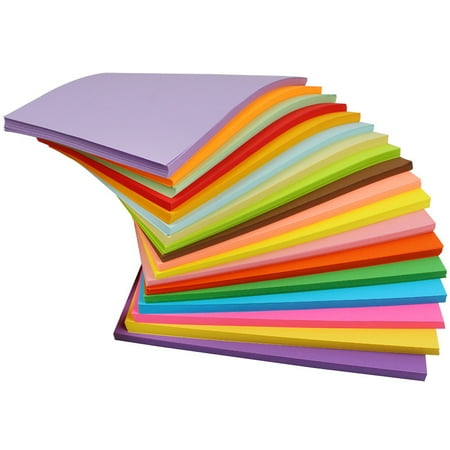 XmhyTop-A 100 Sheets Tissue Paper Bulk, 11.5*8in Art Rainbow Tissue Paper for Crafts Floral Birthday Party Festival Tissue Paper-20 Multicolor