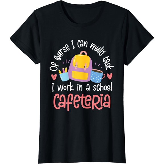 Funny Lunch Lady Appreciation Design T-Shirt