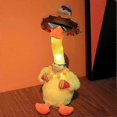 thumbnail image 5 of Dancing Singing Duck Plush Interactive Toy Recording Lighting Stuffed Toys With 120 Songsc, 5 of 5