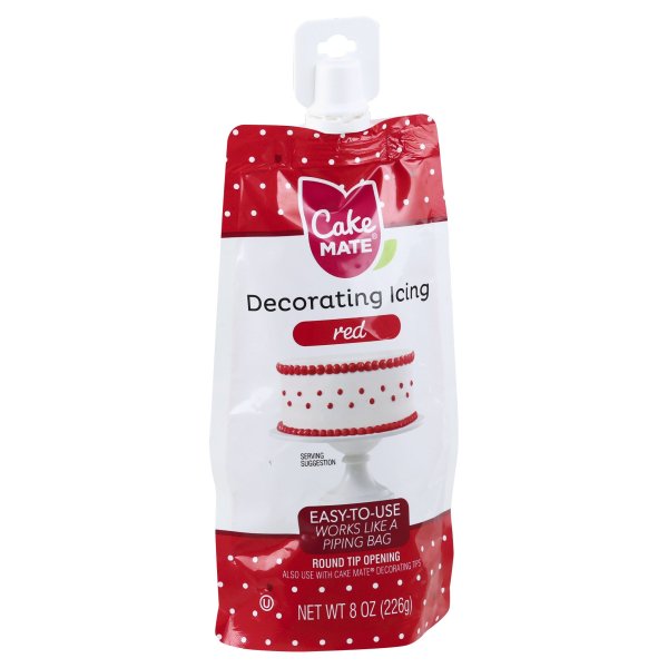 Signature Brands Cake Mate Icing, 8 oz